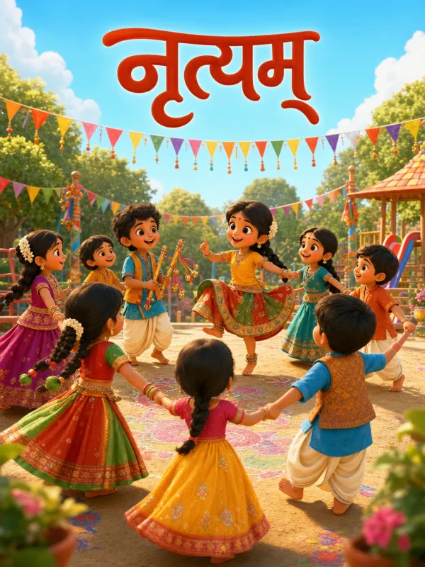 Episode 3 poster - Nṛtyam (Dance)