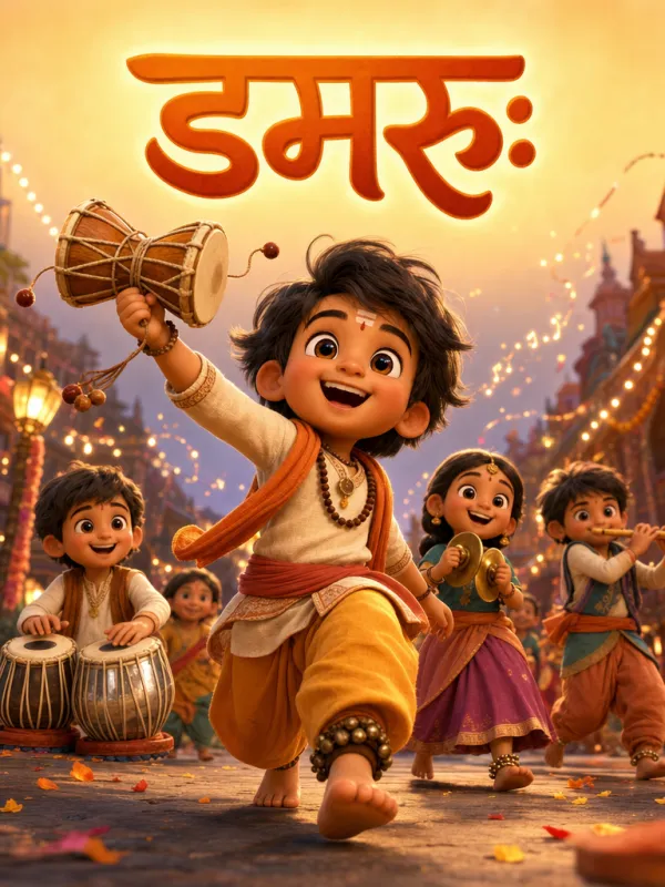 Episode 4 poster - Ḍamaruḥ (The Drum)
